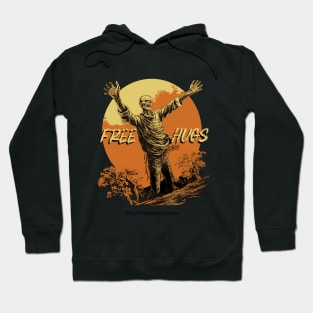 Zombies love hugs too Hoodie